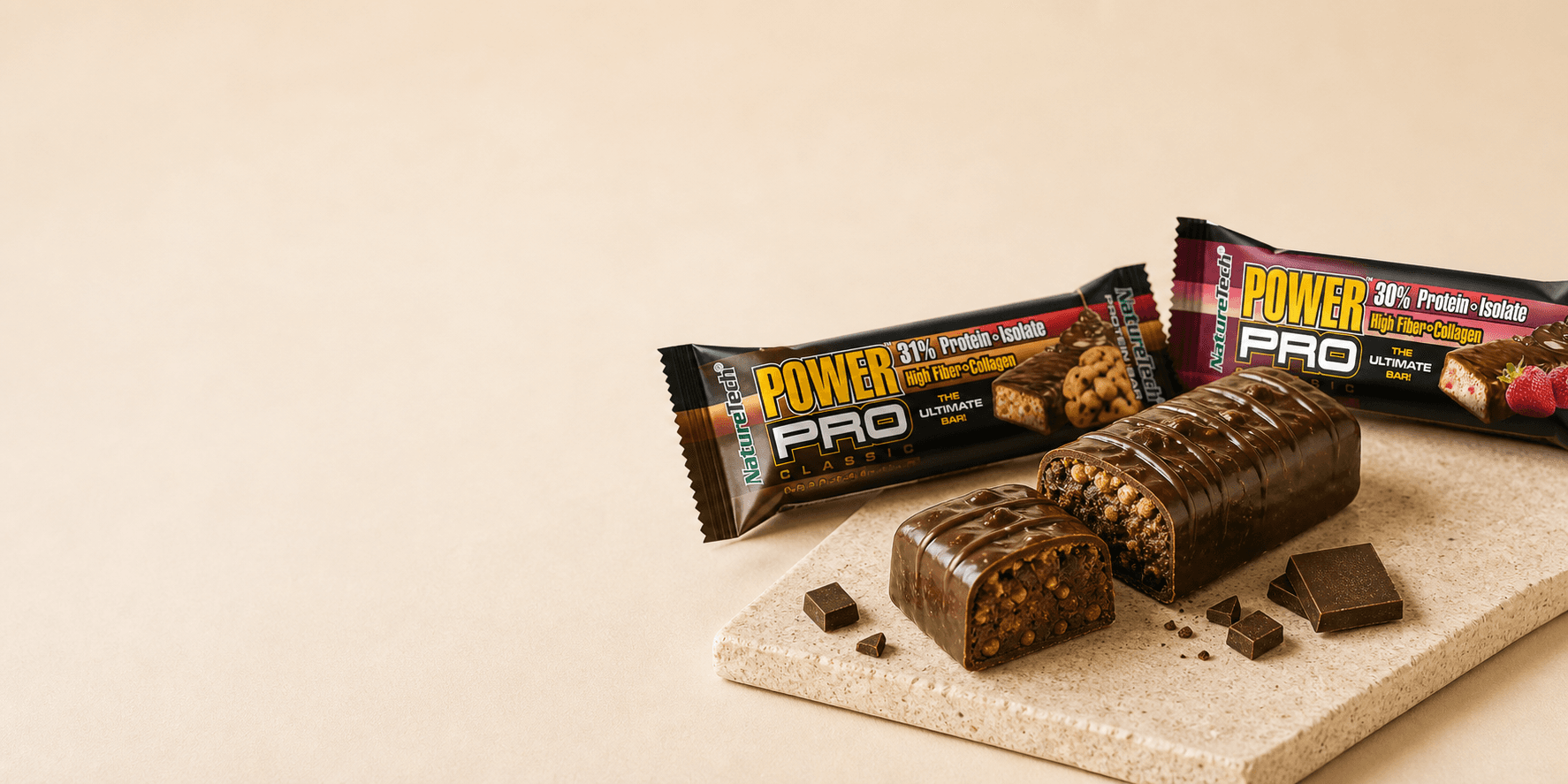 Power Pro proteinske čokoladice na kamenom postolju