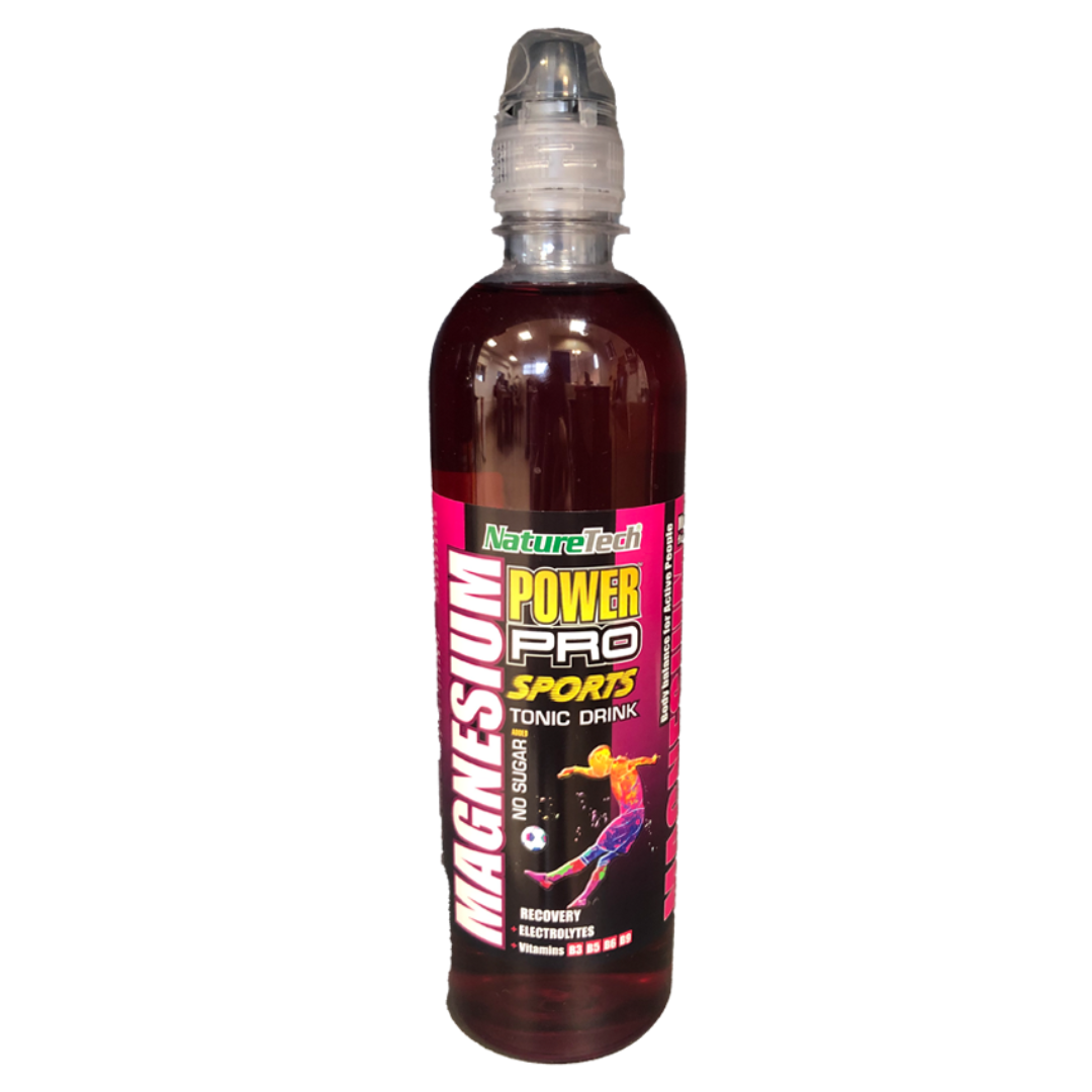 Power Pro SPORTS DRINK MIXED BERRIES (MAGNESIUM) No Added Sugar 500ml